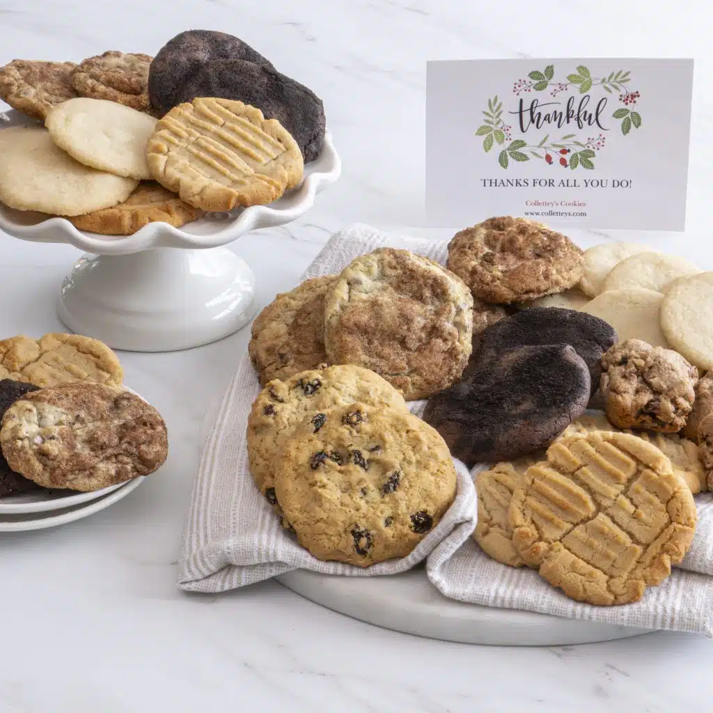 Collettey’s thank-you cookie gift
