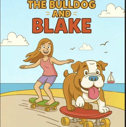 Lulu The Bull Dog and Blake