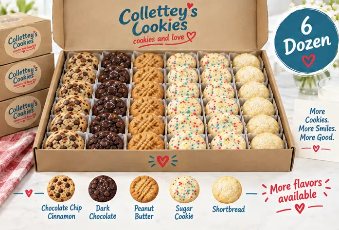 6 dozen brown boxes